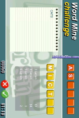 Margot's Word Brain screenshot 3 for Nintendo DS
